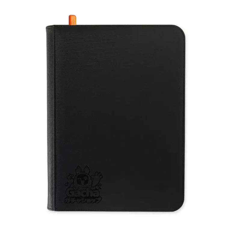 Front Gacha TCG Mappe med lynlås - 9 pocket 360 kort