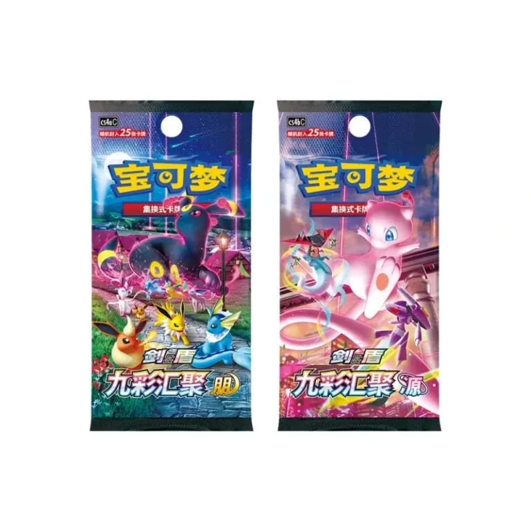 Packs Pokemon Eevee Card Display Set Gift Box - Simplified Chinese
