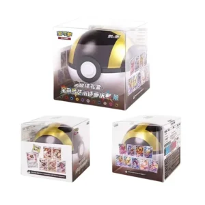 Pokemon Ultra Ball Gift Box Black Gold - Simplified Chinese