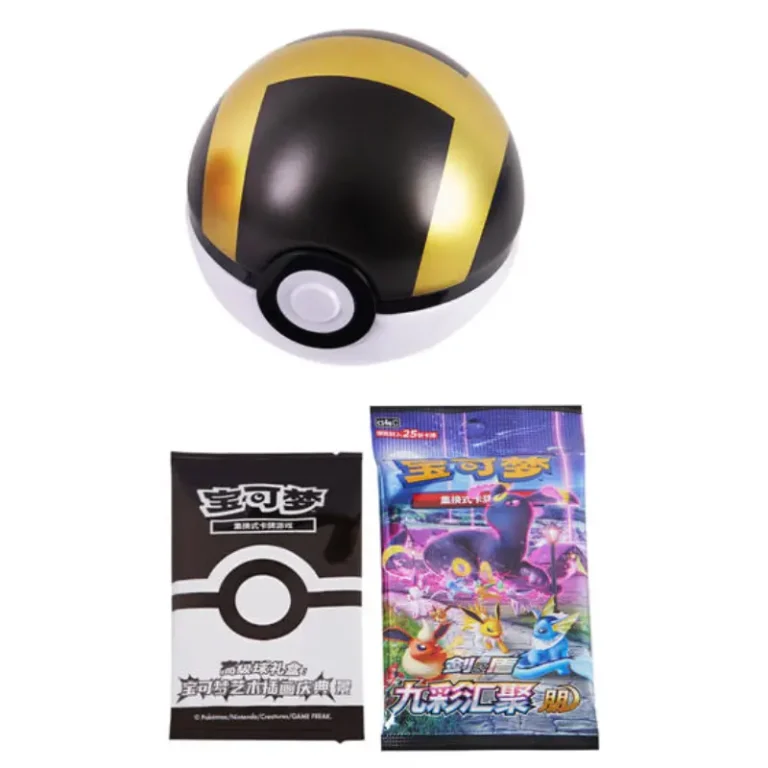 Indhold Pokemon Ultra Ball Gift Box Black Gold - Simplified Chinese