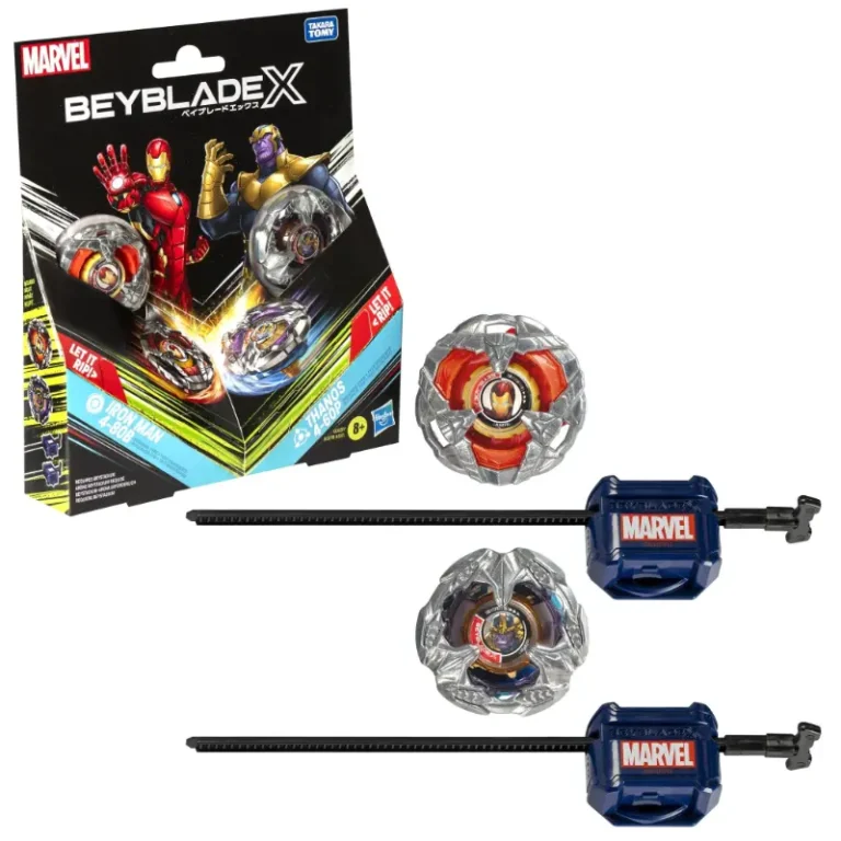 Beyblade X – Marvel Dual Set Iron Man vs. Thanos