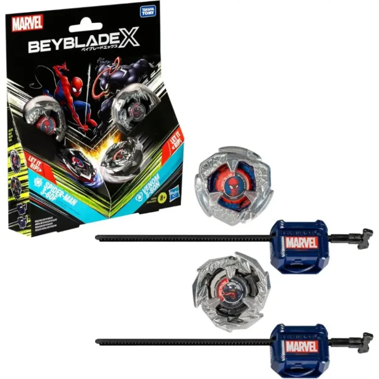 Beyblade X – Marvel Dual Set Spider-Man vs. Venom