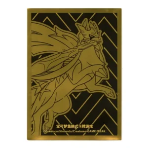 Pokemon TCG Sleeves Black & Gold Box – Zacian (65 Stk.)