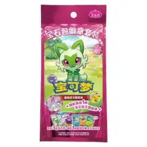 Pokemon Gem Pack Badge Set Collection – Simplified Chinese