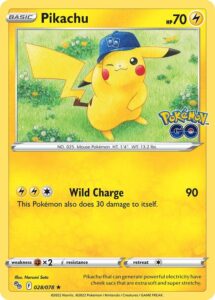 Pikachu – Pokémon GO – 28/78 – Rare Holo