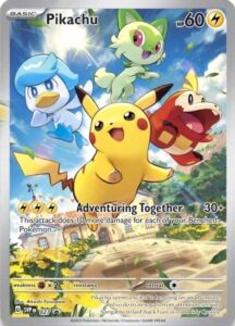 Pikachu – Scarlet & Violet Black Star Promo – SVP 027 – Promo