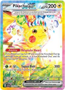 Pikachu ex – Surging Sparks – 238/191 – Special Illustration Rare