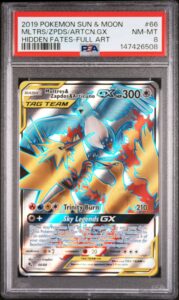 2019 POKEMON SUN & MOON HIDDEN FATES #66 HIDDEN FATES-FULL ART