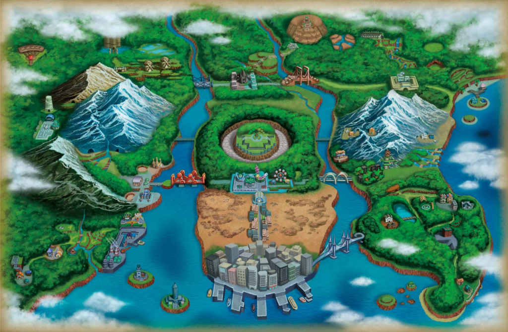 Pokemon Unova region guide Pokemon Unova